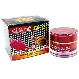 KEM Q10 SỮA DÊ MỤN NAM