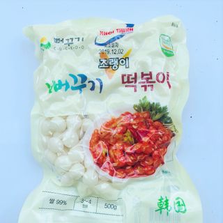 Bánh gạo Tteokbokki hình tuyết Hàn Quốc- Cuckoo giá sỉ