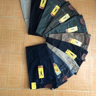 Quần dài kaki nam sai 28-34