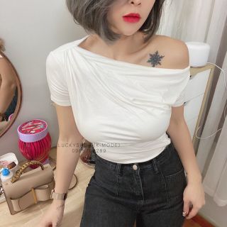 Áo lệch vai nữ chất cực đẹp - Vâns Boutique
