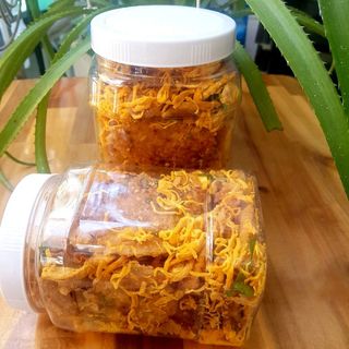 Combo 2 hủ cơm cháy lắc khô gà