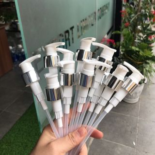 Vòi bơm giọt cổ 24mm mạ vàng - bạc