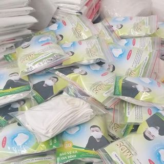 Khẩu trang vải kháng khuẩn 2 lớp