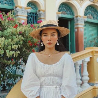Mũ gaucho mũ cói chất liệu tự nhiên