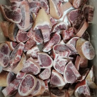 Bắp giò cắt khoanh đông lạnh giá 72k/kg