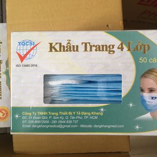 Khẩu trang kháng khuẩn 4 lớp