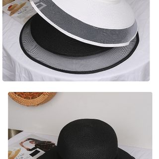 Mũ cói chuông sang chảnh