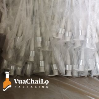 Nắp bơm mỏ vịt cổ 24mm mạ vàng - bạc