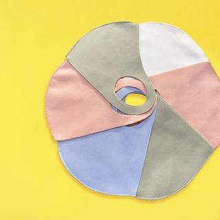 Khẩu trang vải poly 2 da