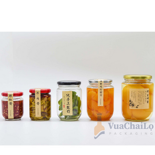 Hũ Thủy Tinh Tròn Dung Tích 500ml