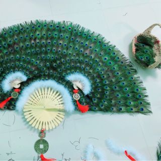 QUẠT LÔNG CÔNG PHONG THUỶ GiÁ SỈ
