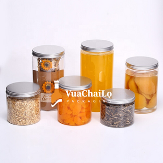 Hũ nhựa Pet nắp nhôm 1000ml