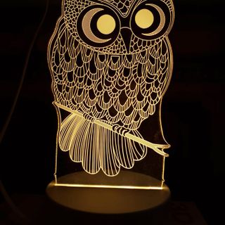 Đèn ngủ LED đèn ngủ 3D nhiều mẫu có sẵn
