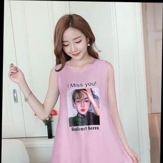 Đầm thun suông