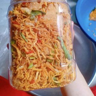 Combo 2 hủ cơm cháy lắc khô gà