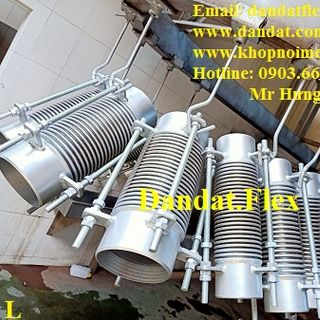 Bù trừ giản nở nhiệt inox khớp giãn nở inox khớp co giản inox - báo giá khớp nối mềm inox giá sỉ