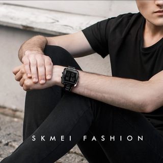ĐỒNG HỒ SKMEI - SK016 Đồng hồ nam dây thép SKMEI TREND