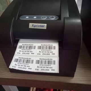 Máy in tem mã vạch Xprinter XP 350B