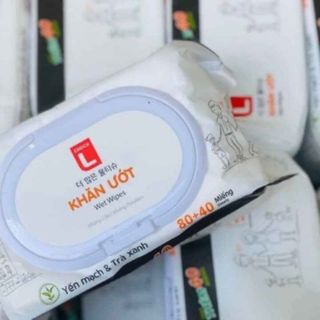 Khăn ướt Hàn Yến Mạch Trà Xanh