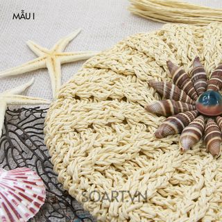 TÚI CÓI ĐEO CHÉO ĐI BIỂN VỎ SÒ