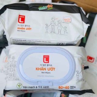 Khăn ướt Hàn Yến Mạch Trà Xanh