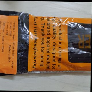 Khóa kéo giọt lệ 25 cm túi 12 cái