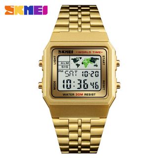 ĐỒNG HỒ SKMEI - SK014 Đồng hồ nam dây thép SKMEI TREND