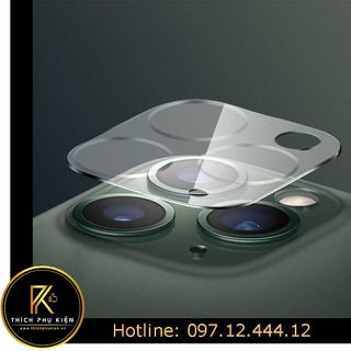 Kính Cường Lực Camera Trong Suốt Full Camera iPhone 11/ Pro/ Pro Max