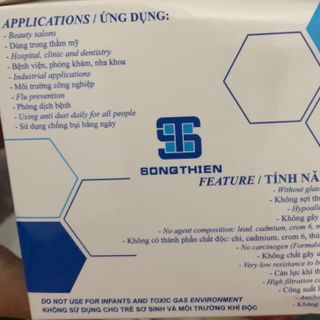 Khẩu trang kháng khuẩn 3 lớp đầy đủ giấy tờ tiêu chuẩn lưu thông và