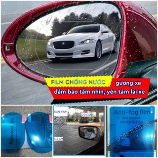 NANO FILM CHỐNG ĐỌNG NƯỚC GƯƠNG XE