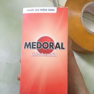 nước súc miệng medoral chứa chlorhexidin