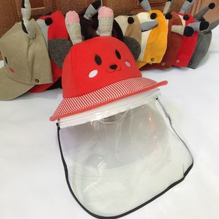 Nón Chống Bụi /Chống Nắng - Kèm Kính Bảo Hộ Cho Người Lớn Và Trẻ Con