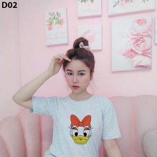 Đầm suông cotton fom rộng