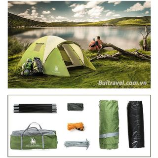 Lều cắm trại gia đình 3-4 người Gazelle Outdoors GL1313