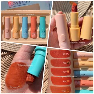 Sét 5 Son Love Lip
