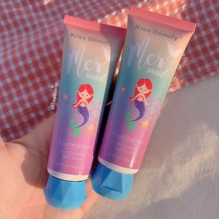 Kem nền che khuyết điểm Kiss beauty Mermaid soft touch