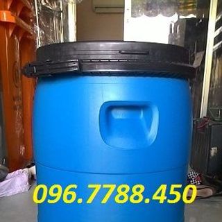 Bán thùng phuy nhựa 220 lít chứa nước sinh hoạt giá rẻ