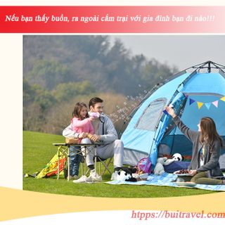 Lều cắm trại bung tự động lục giác Gazelle Outdoors GL1269