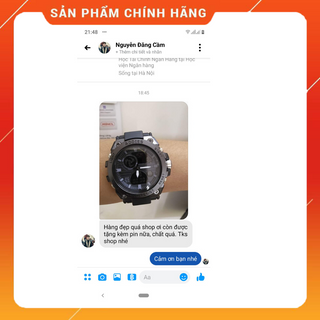 Đồng Hồ Thể Thao Kim Điện Tư Nam ADDIES Case Titan Cao Cấp, Dây Cao Su