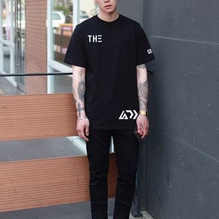 Áo thun Unisex cao cấp The A TS-A007 phong cách Hàn Quốc form rộng tay lỡ