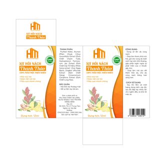 XỊT HÔI NÁCH THANH THẢO.