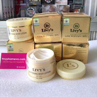 Kem body Livy vàng