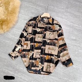 Áo sơ mi hoạ tiết NGỰA độc đáo