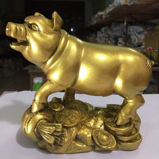 Tượng phong thuỷ con heo tiền