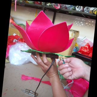 Đèn hoa sen để bàn