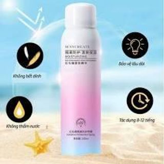 Xịt chống nắng trắng da Maycreate Moisturizing Spray giá sỉ