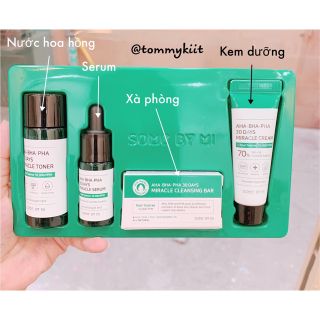 Bộ dưỡng trị mụn Some By Mi AHA – BHA - PHA
