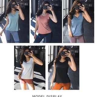 Áo tập tank đan lưng