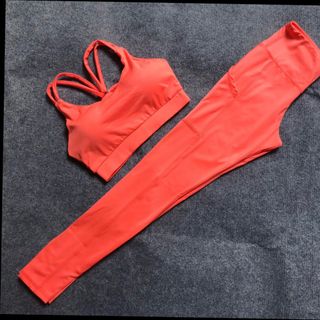 BỘ ĐỒ TẬP GYM YOGA PHỐI LƯNG ĐAN DÂY QUẠT L1