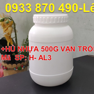Mua hũ nhựa 500g , hộp nhựa 500 gram đựng sơn